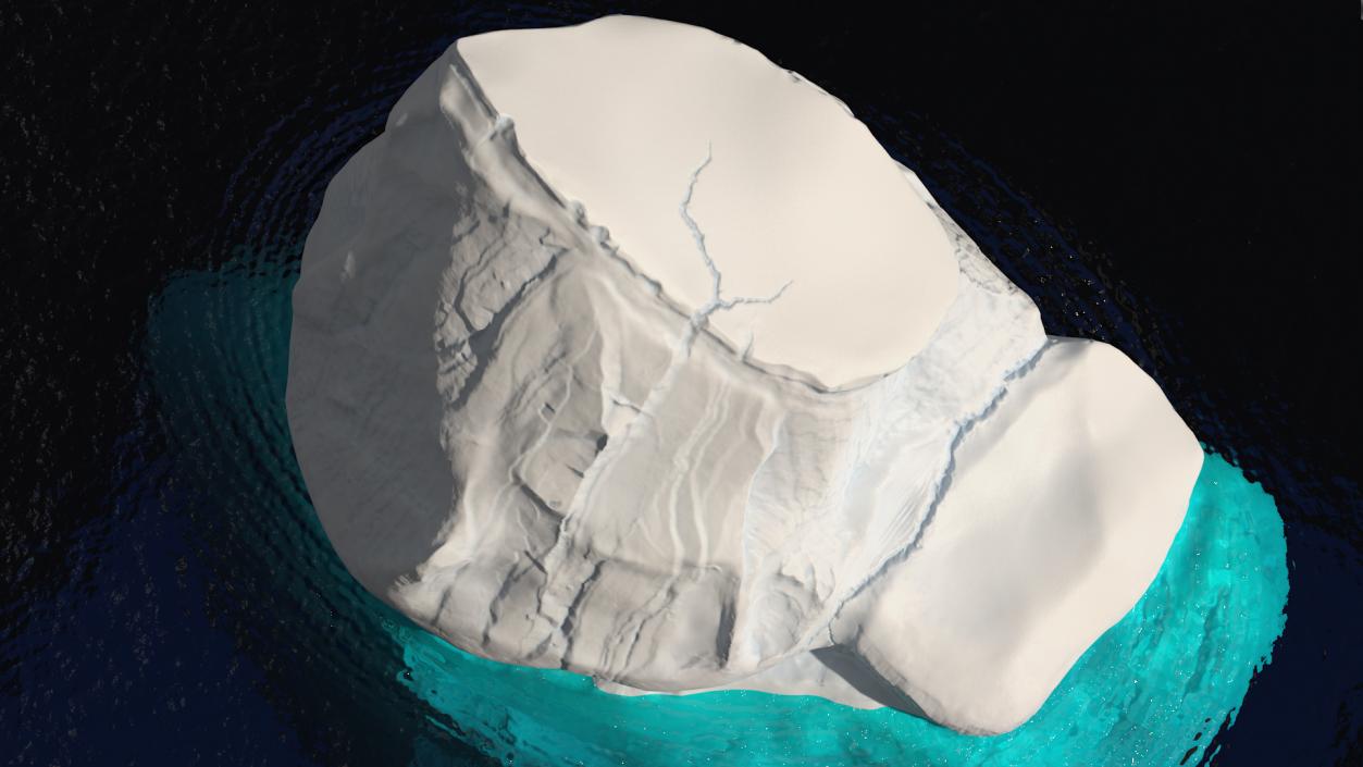 Iceberg 3D model