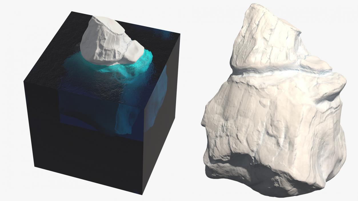 Iceberg 3D model