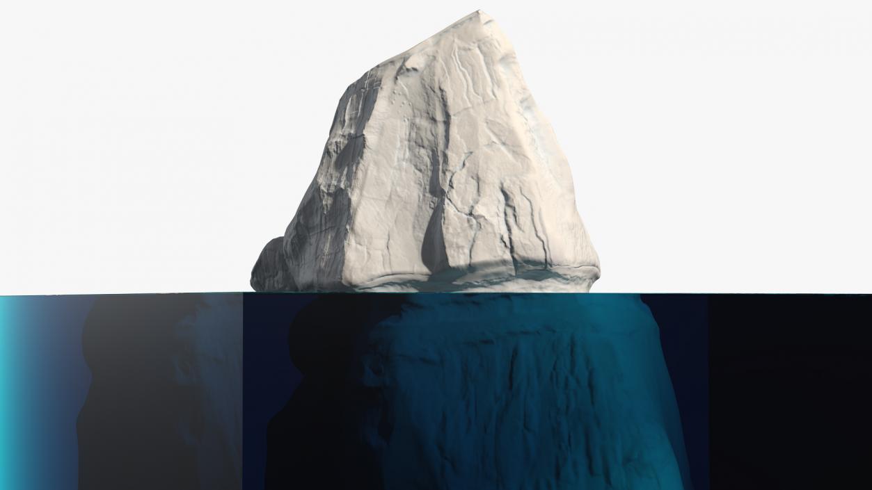 Iceberg 3D model