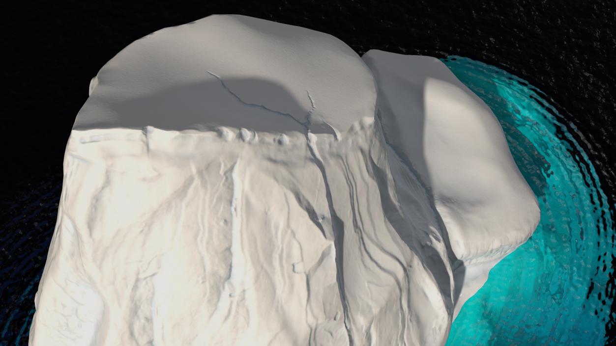 Iceberg 3D model