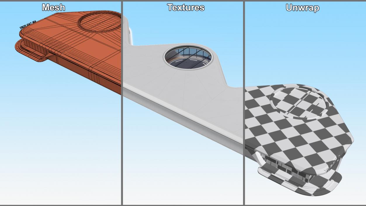 3D model Air Taxi Ports Collection