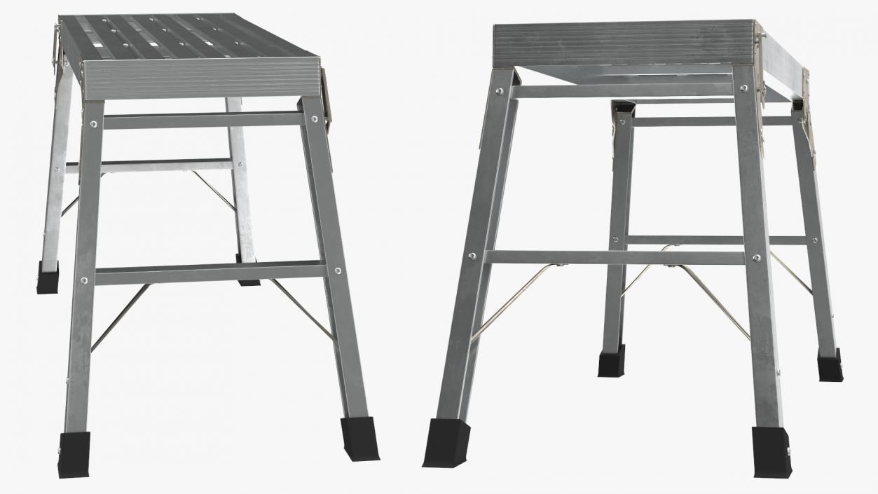 3D Portable Work Platform Stand model