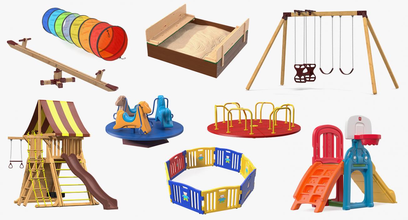 3D Playground Collection 7 model