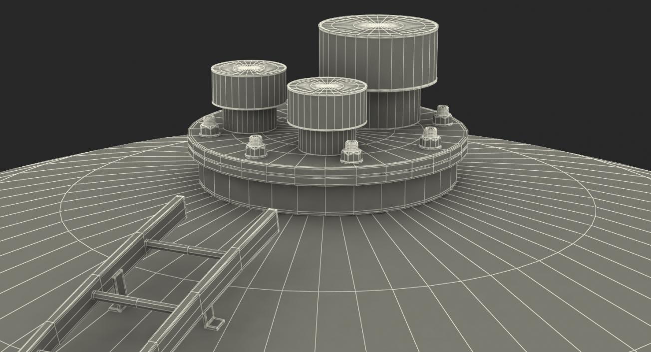 Water Storage Tower 3D model