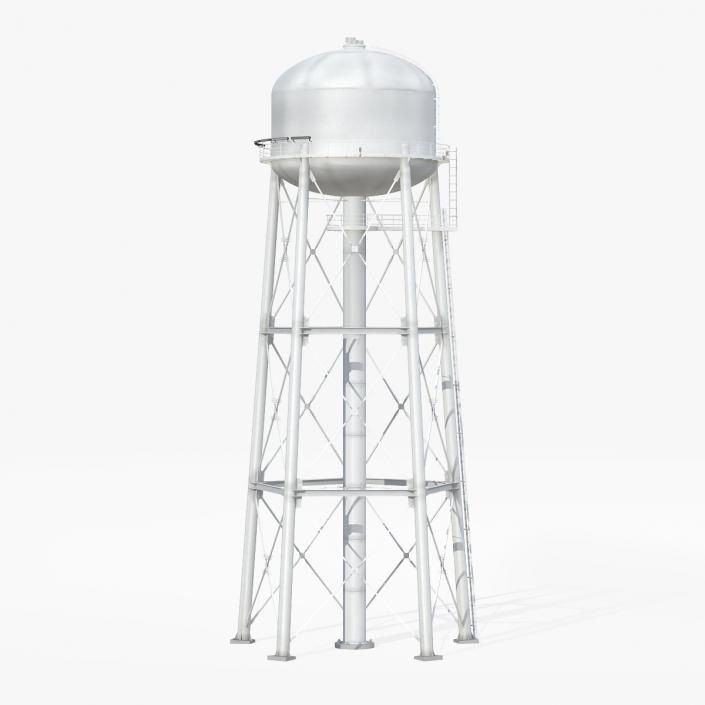 Water Storage Tower 3D model