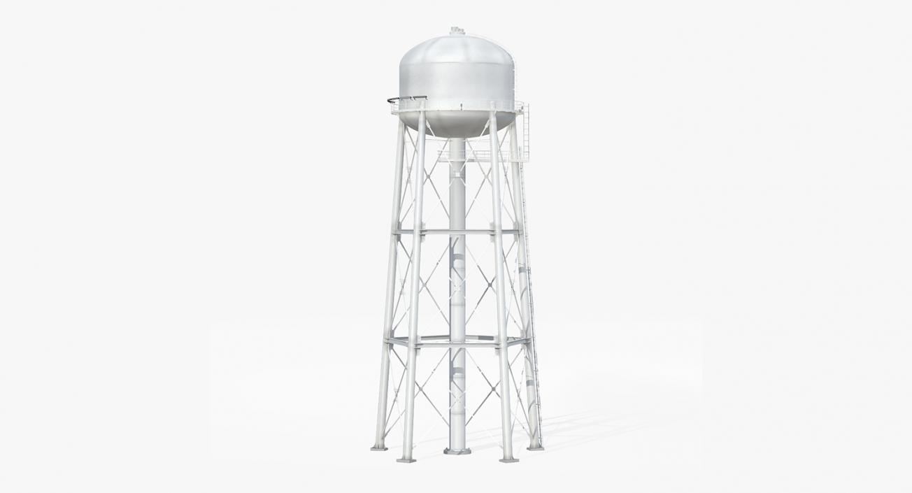 Water Storage Tower 3D model