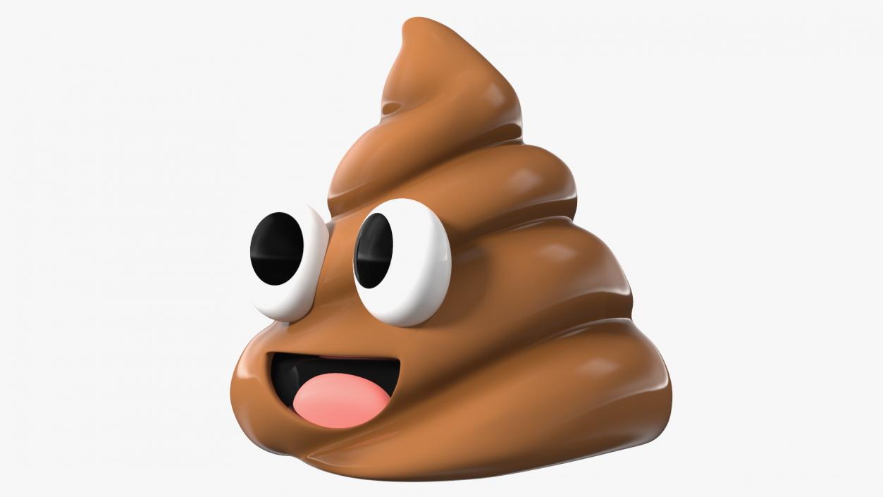 3D model Smiling Faces Poop Emoji Collection