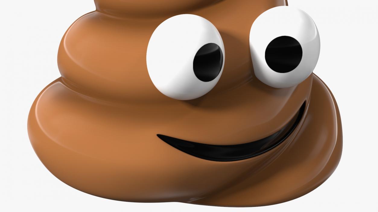 3D model Smiling Faces Poop Emoji Collection