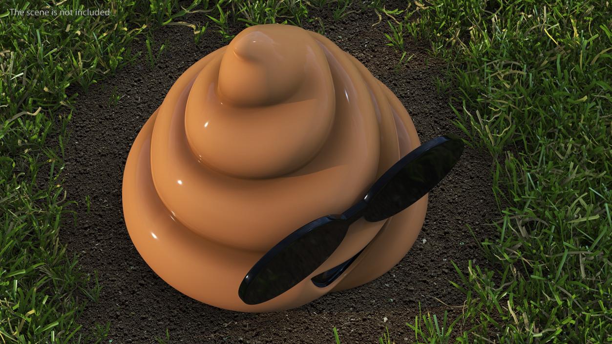 3D model Smiling Faces Poop Emoji Collection