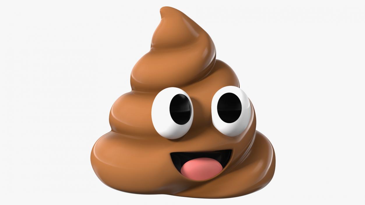 3D model Smiling Faces Poop Emoji Collection