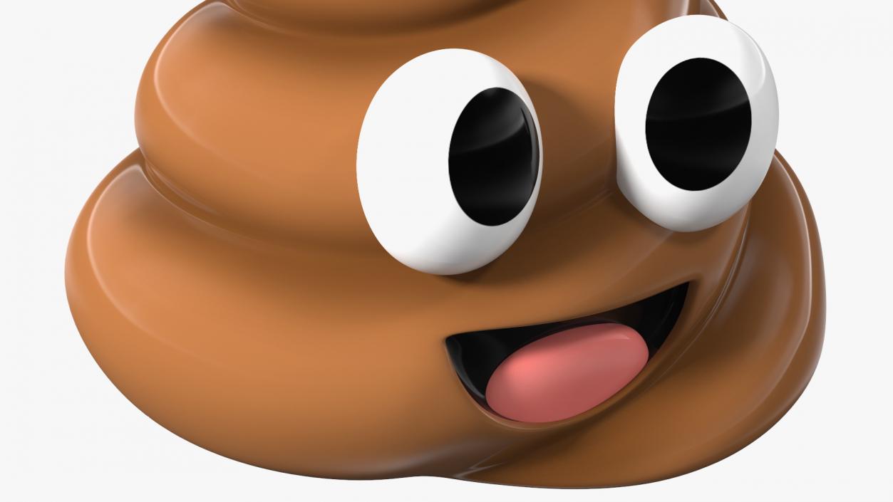 3D model Smiling Faces Poop Emoji Collection