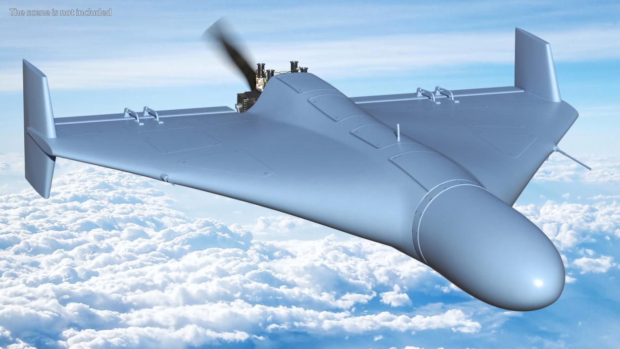 3D Loitering Munition model