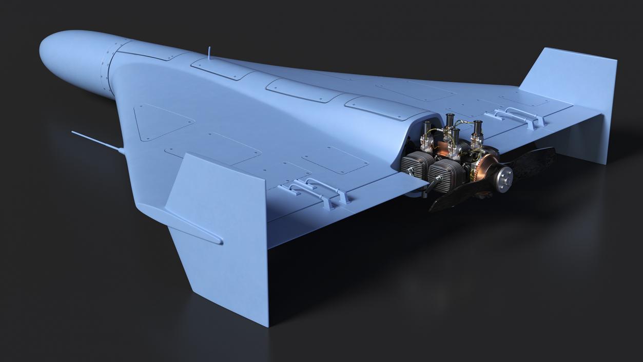 3D Loitering Munition model