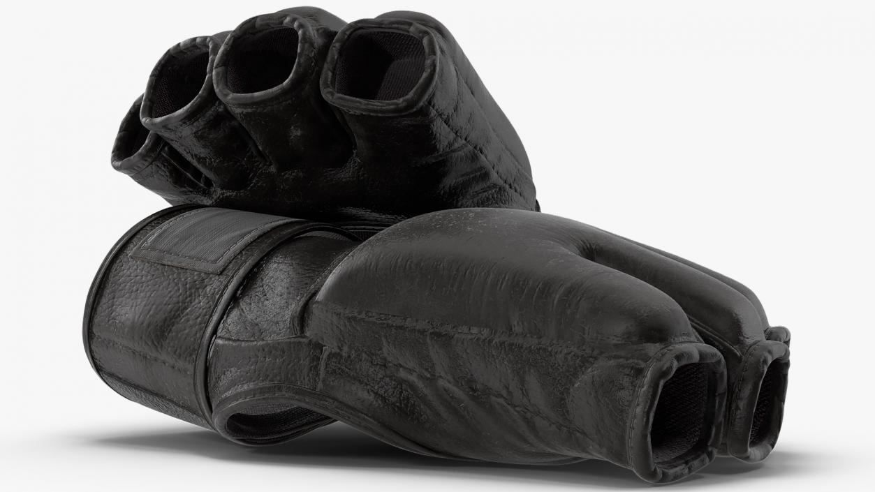 3D Fight Gloves Collection model