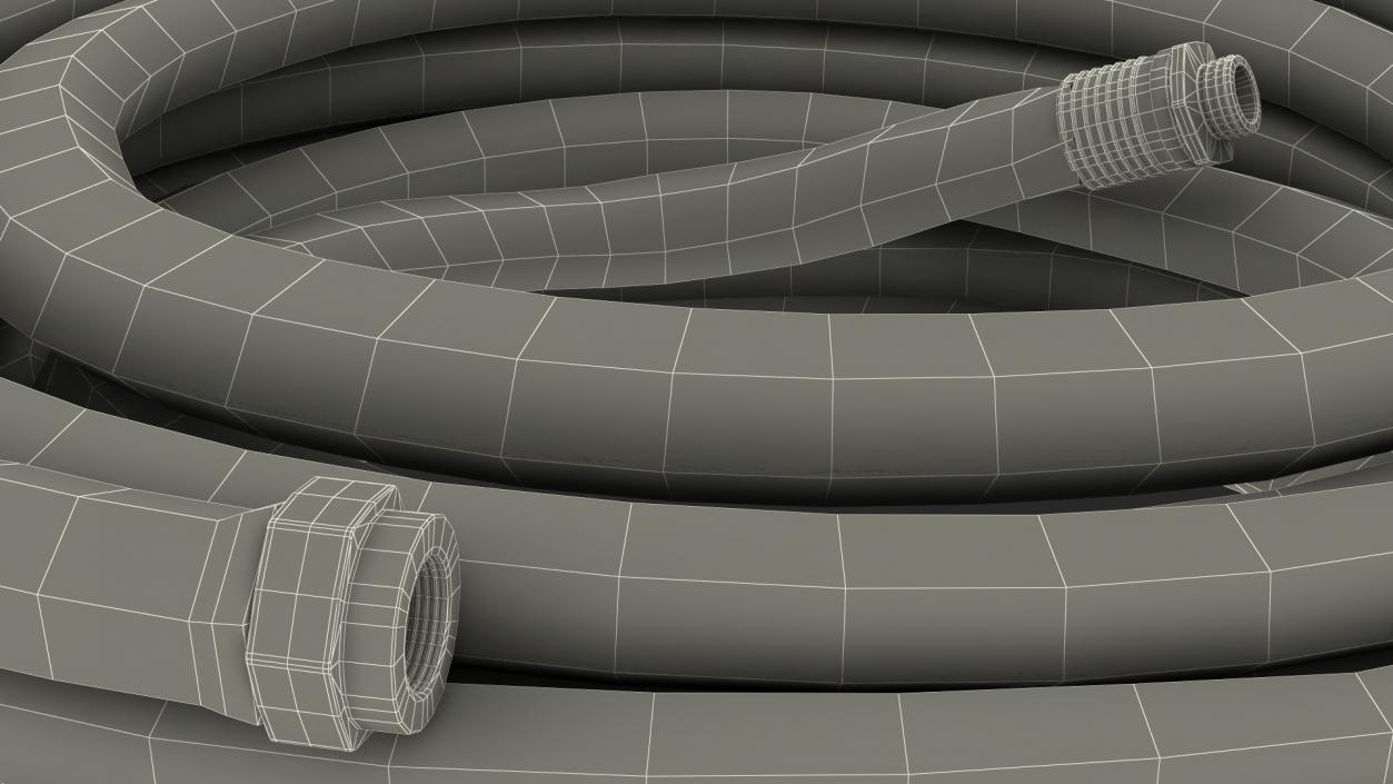 Black Garden Hose 3D