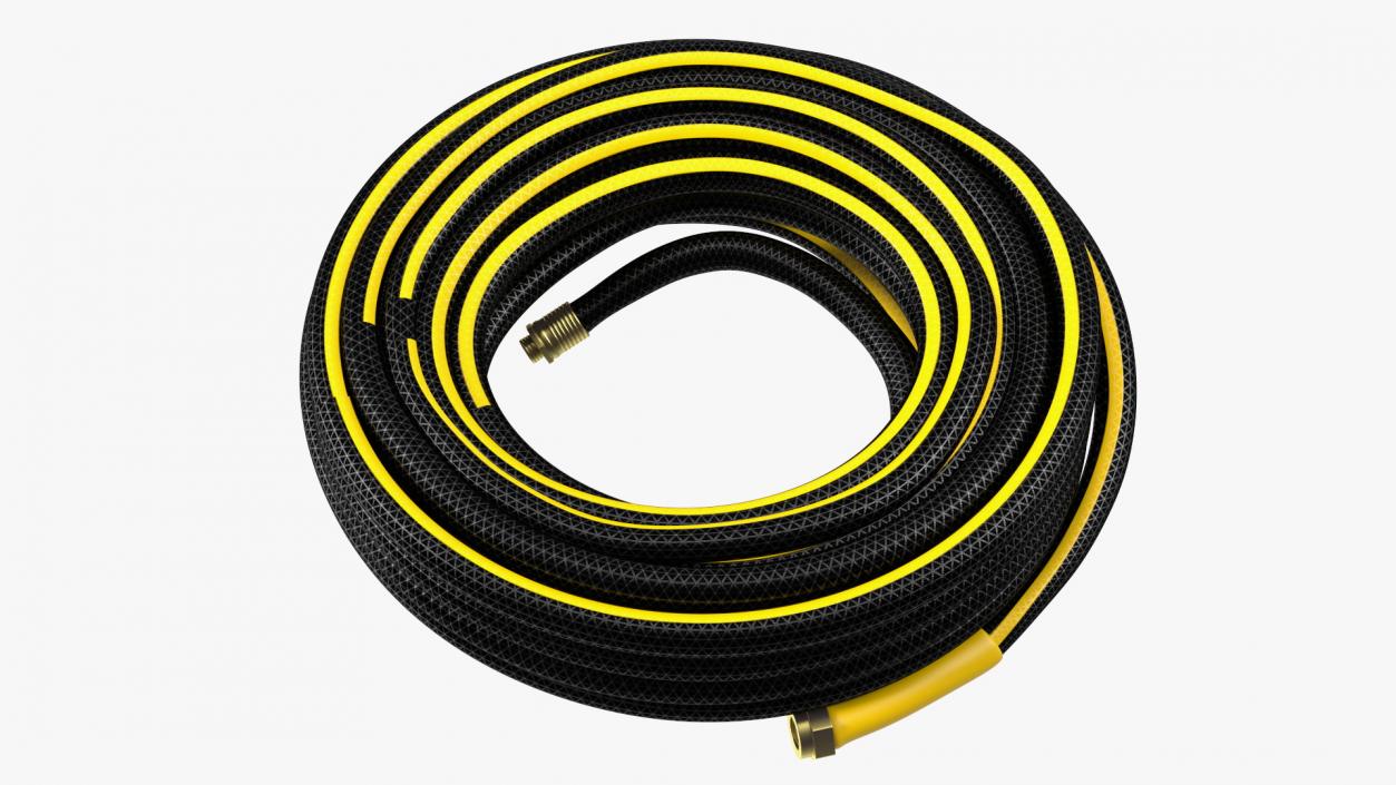 Black Garden Hose 3D