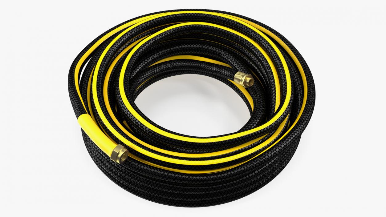 Black Garden Hose 3D