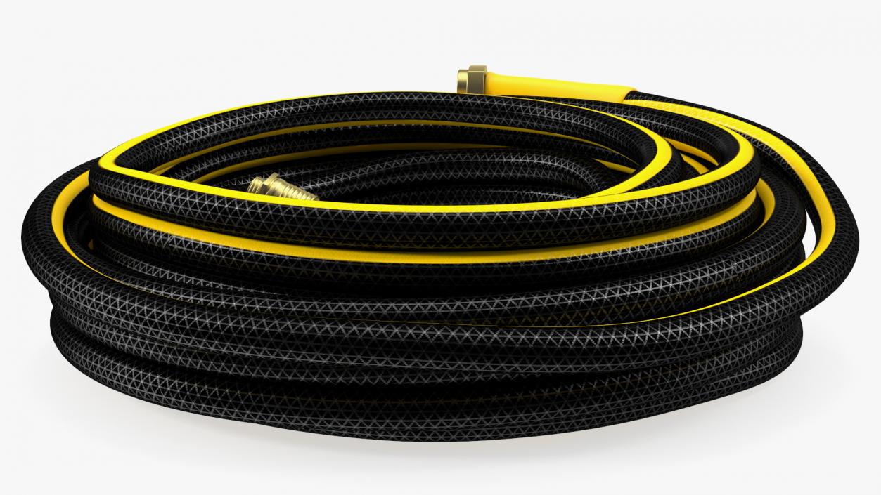 Black Garden Hose 3D