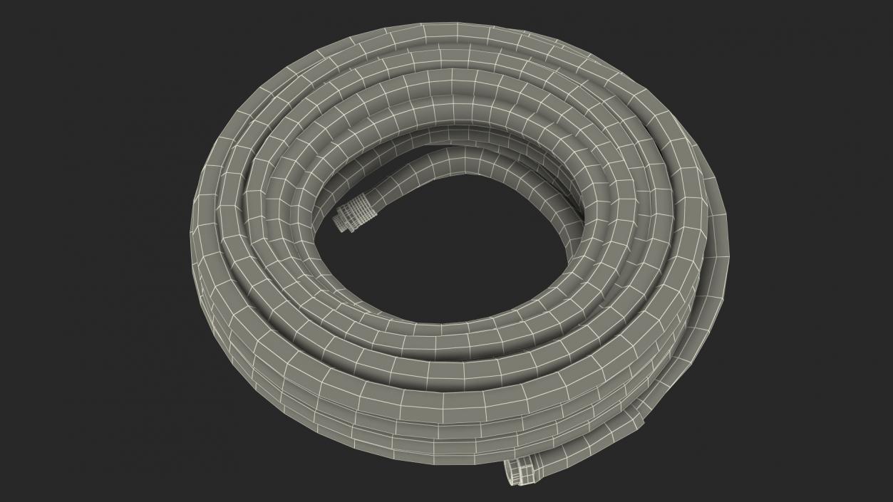 Black Garden Hose 3D