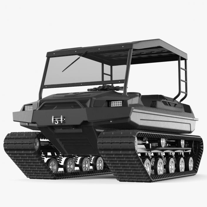 3D Multi Purpose All Terrain Vehicle model