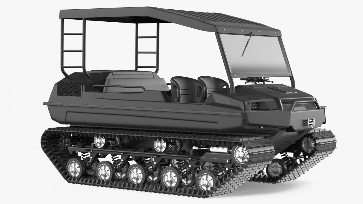 3D Multi Purpose All Terrain Vehicle model