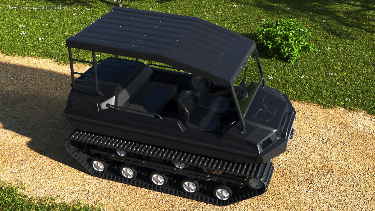 3D Multi Purpose All Terrain Vehicle model