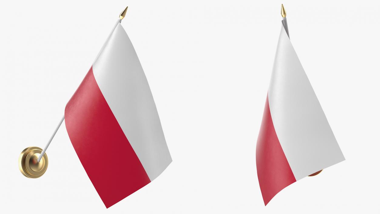 3D Wall Flag Poland