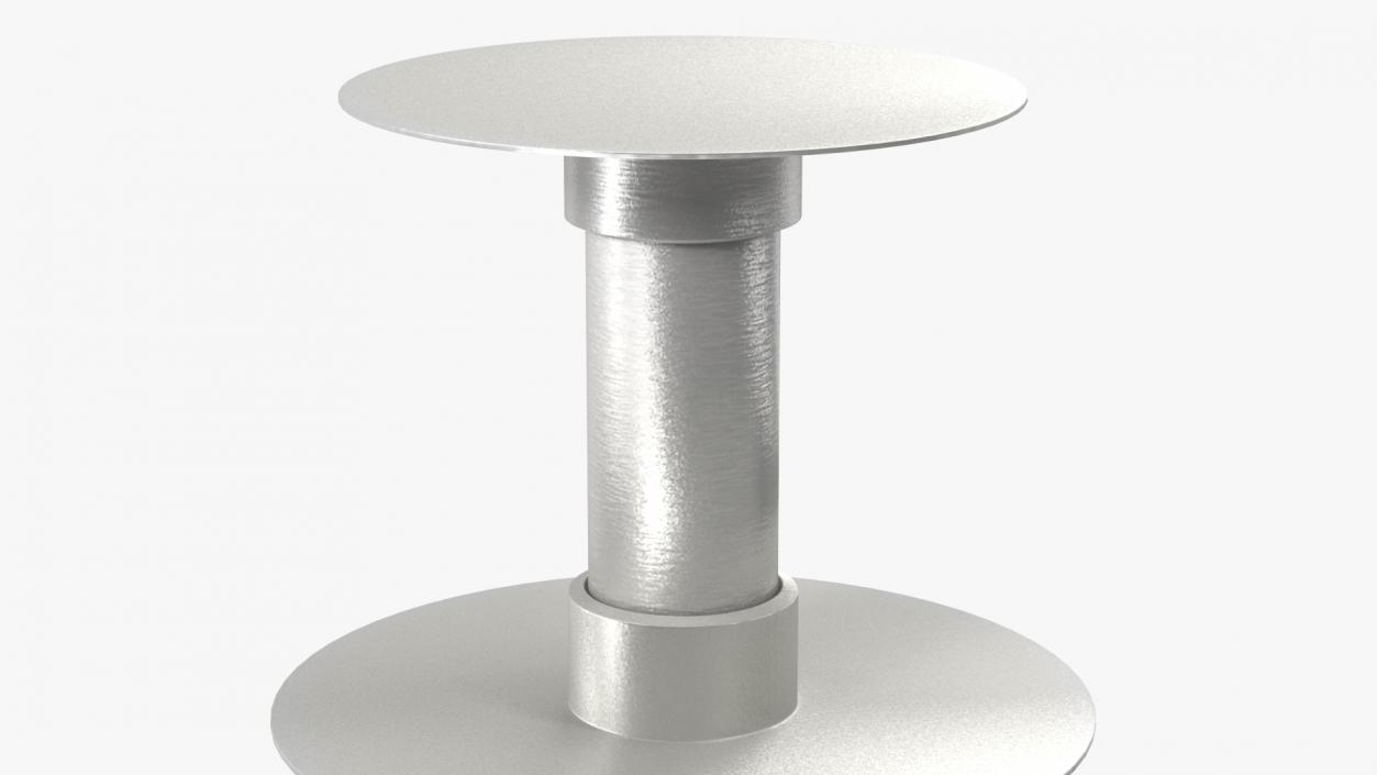 Three Tier Wedding Cake Stand 3D model