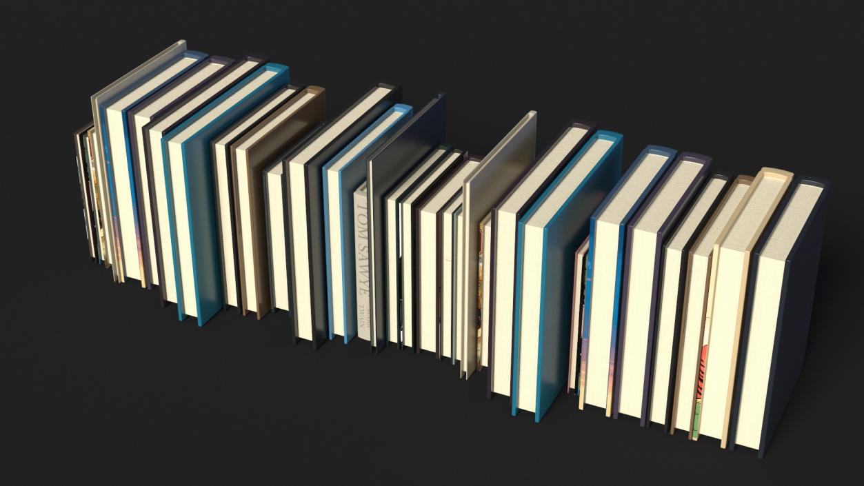 Children Books for Shelf 3D model