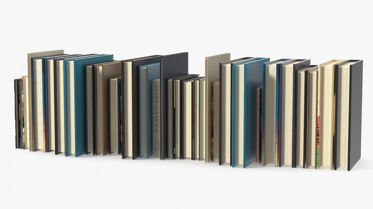 Children Books for Shelf 3D model