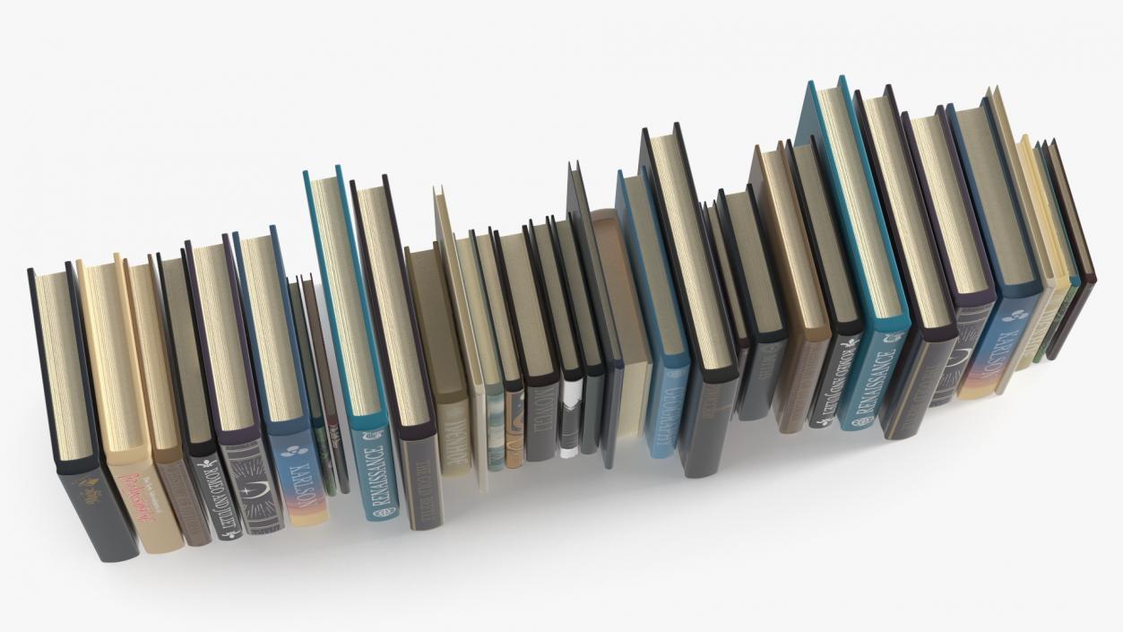 Children Books for Shelf 3D model