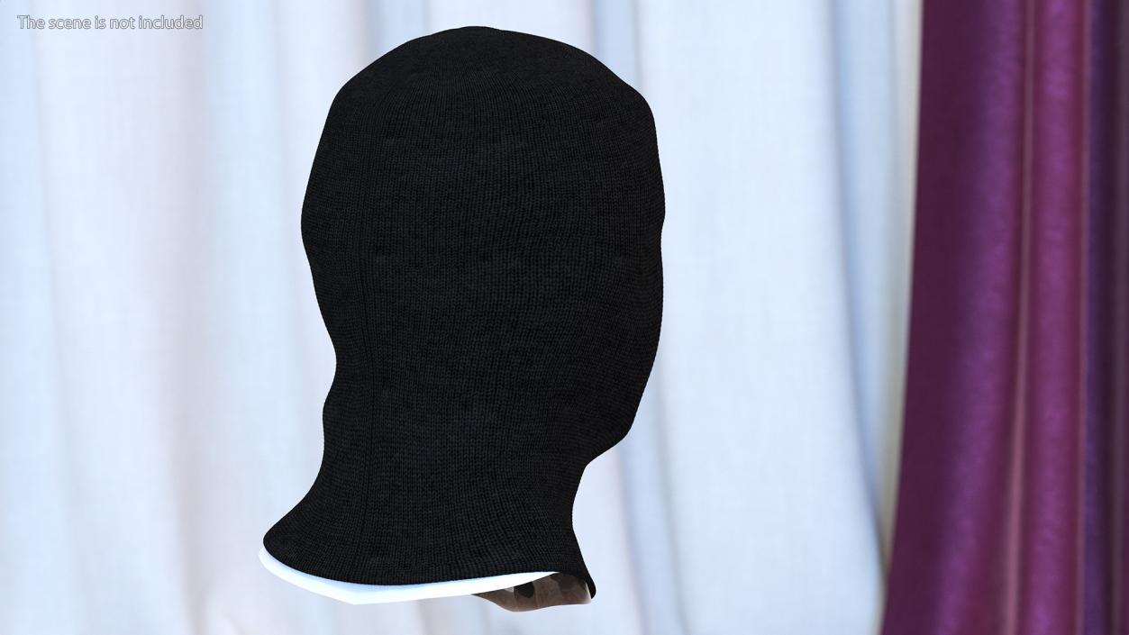 3D model Full Face 3 Hole Balaclava Ski Mask