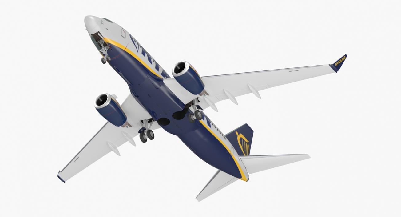 Boeing 737-700 Ryanair 3D