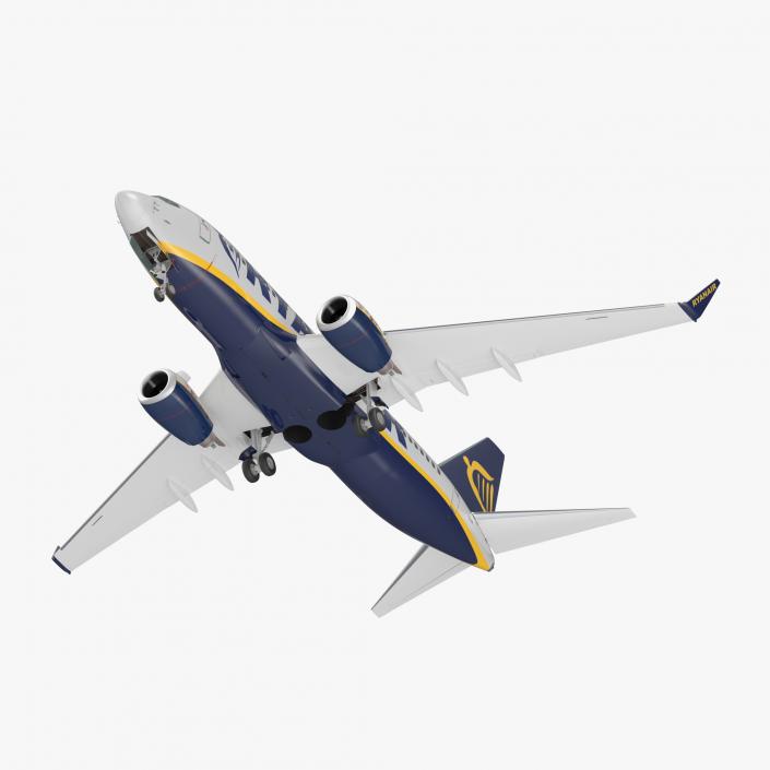 Boeing 737-700 Ryanair 3D