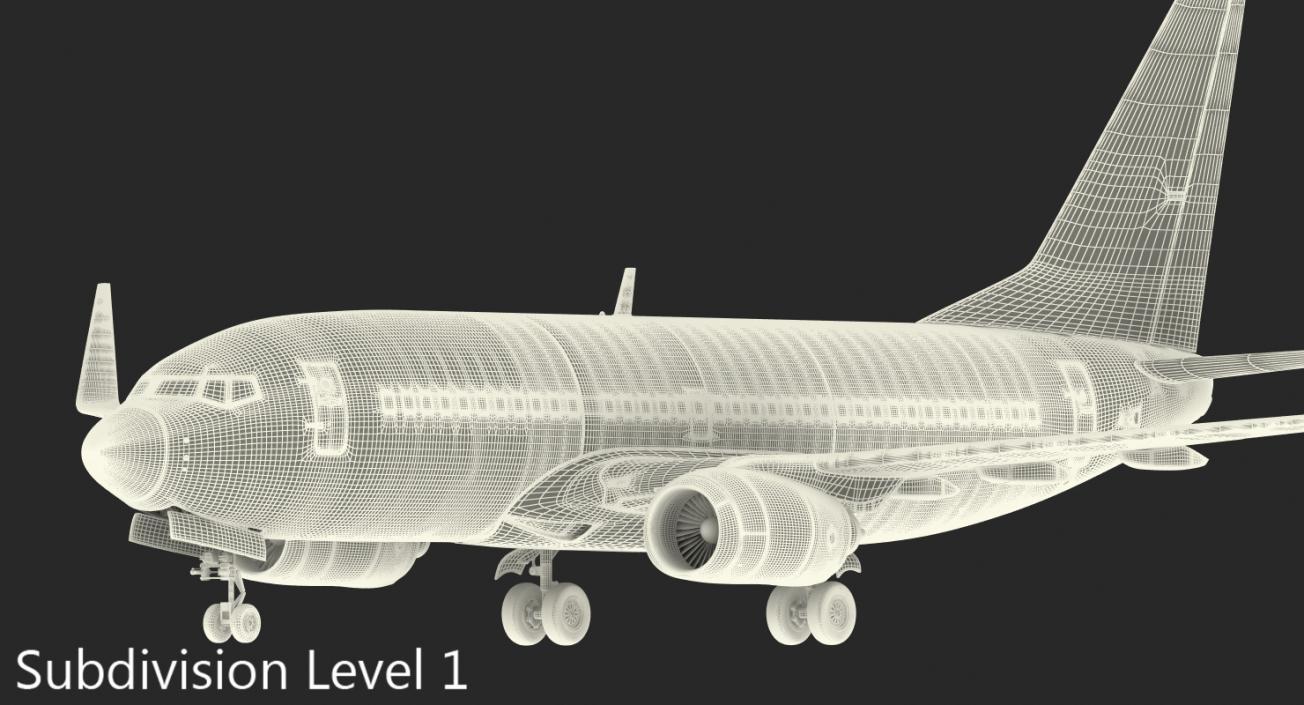 Boeing 737-700 Ryanair 3D