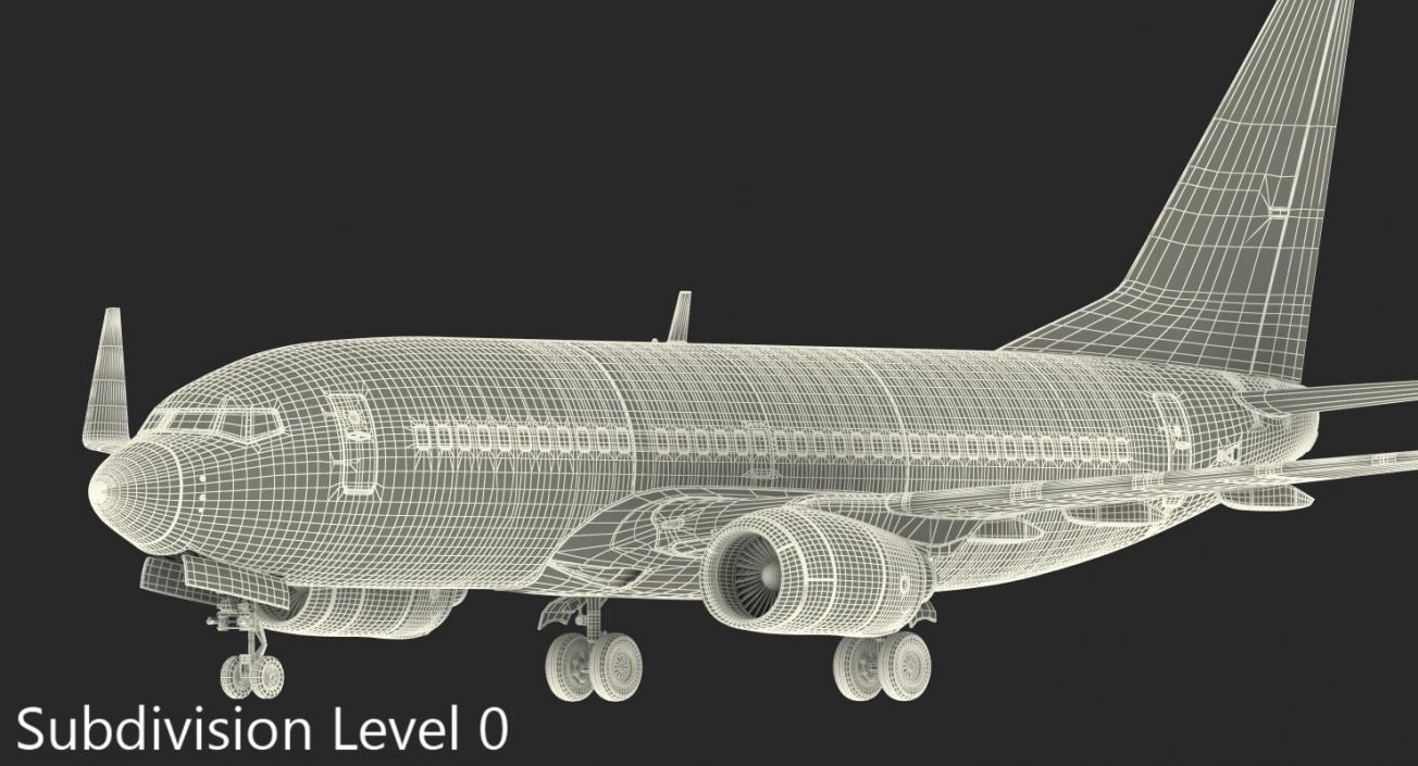 Boeing 737-700 Ryanair 3D