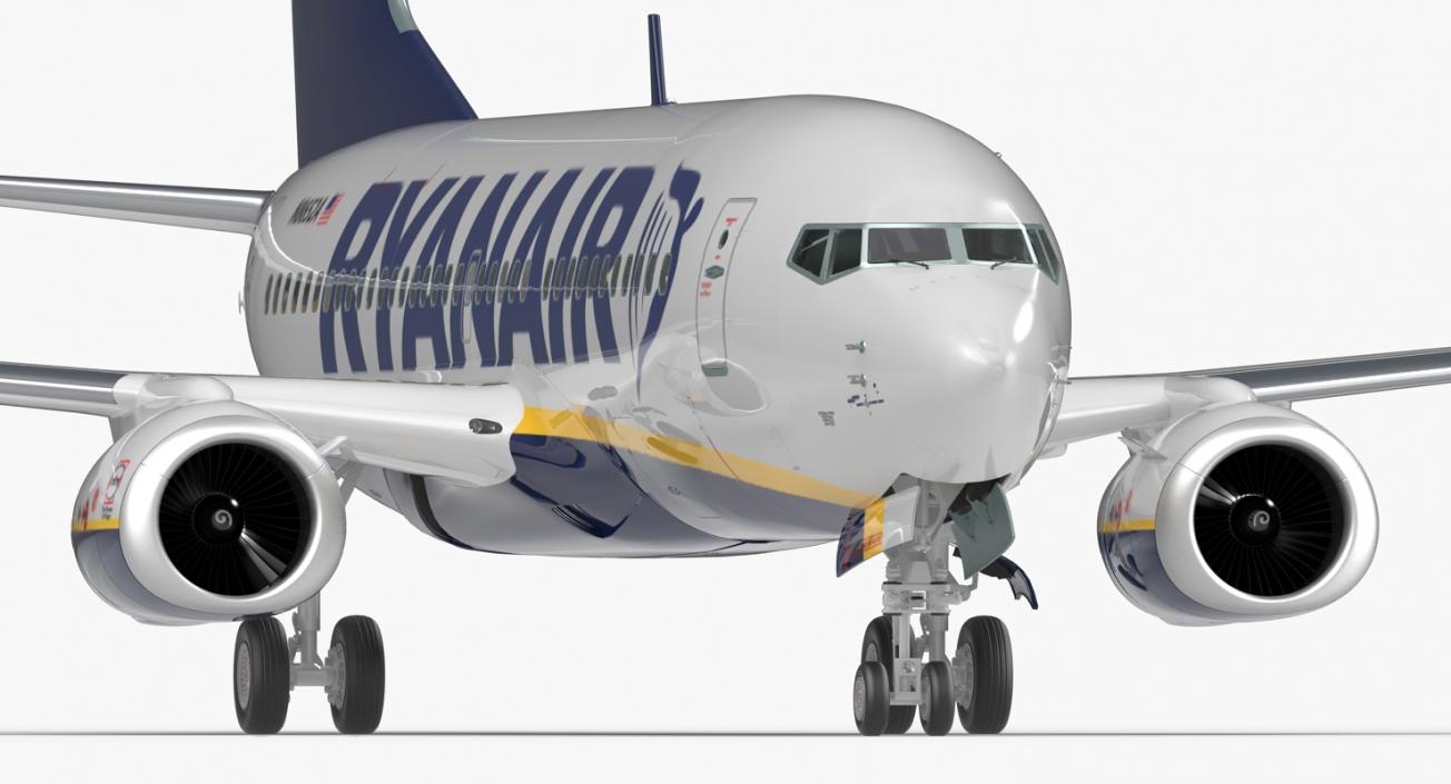 Boeing 737-700 Ryanair 3D