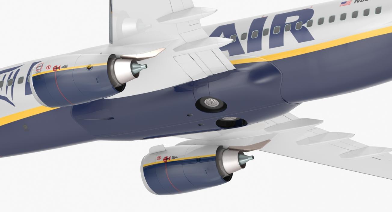 Boeing 737-700 Ryanair 3D