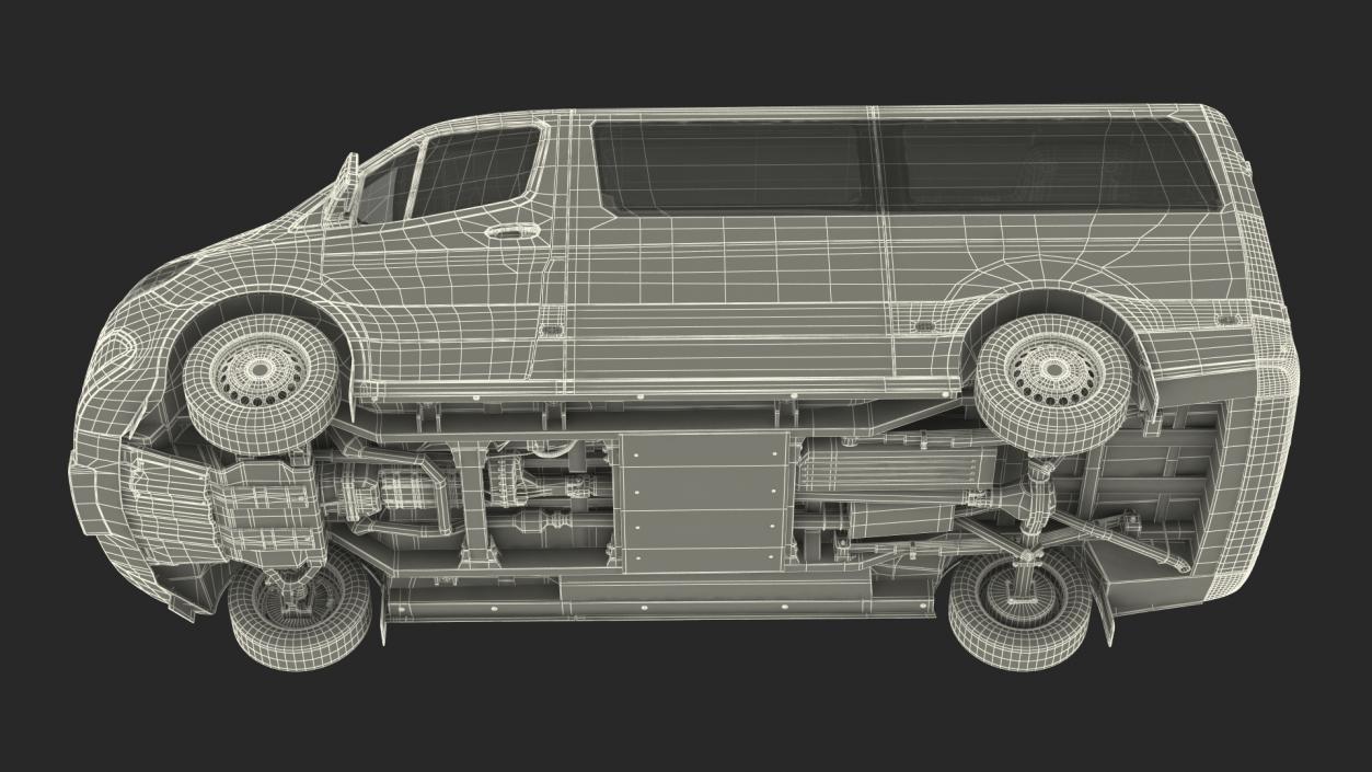 3D Executive Van model