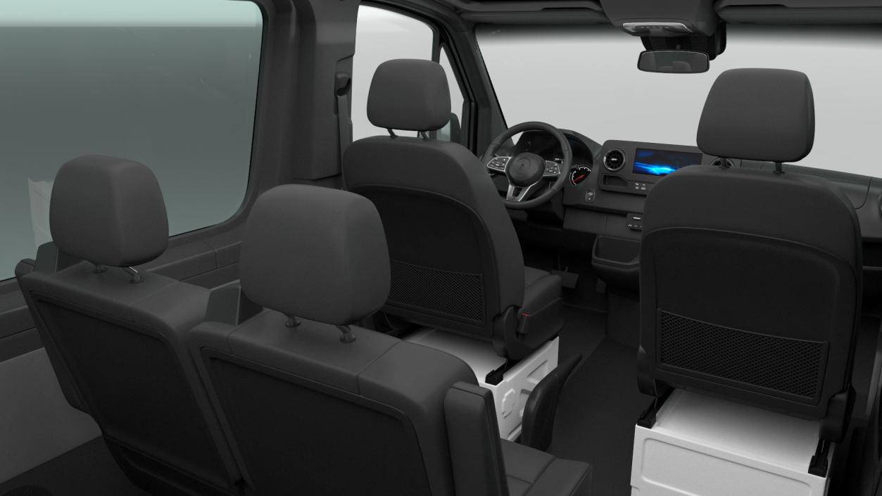 3D Executive Van model