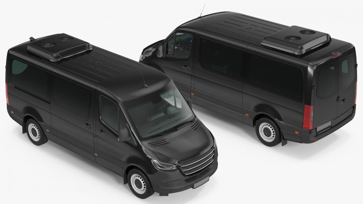 3D Executive Van model