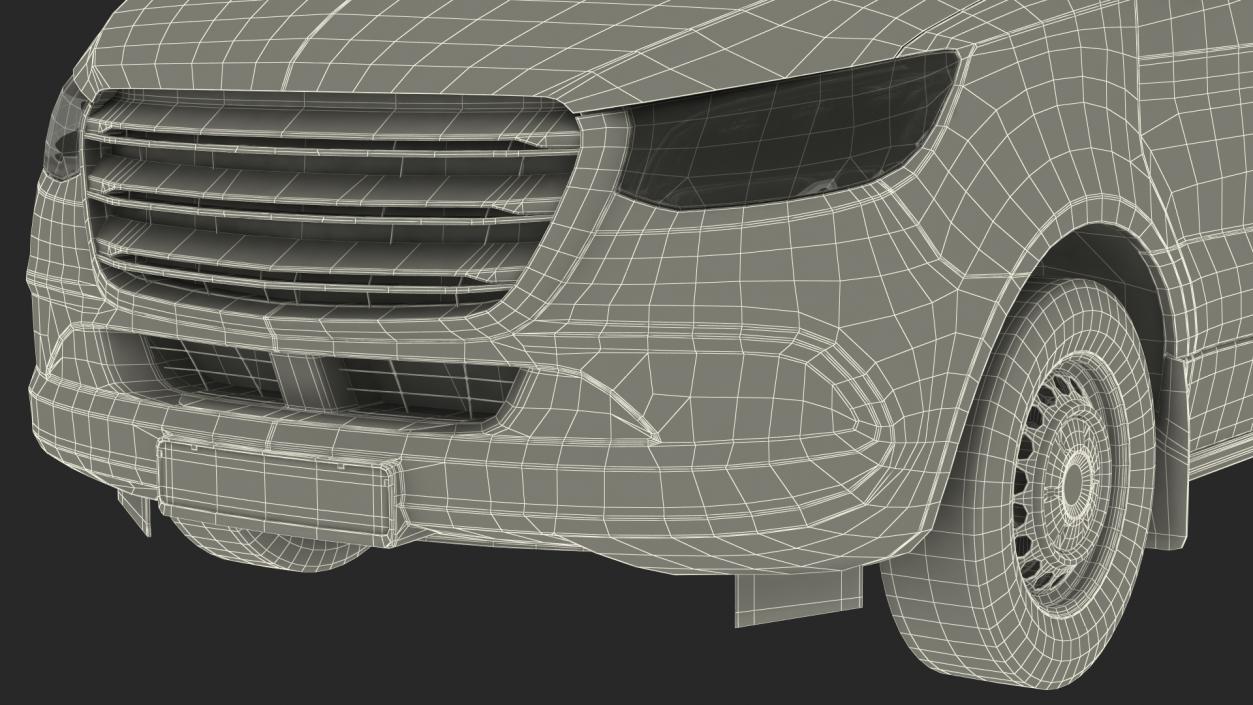 3D Executive Van model