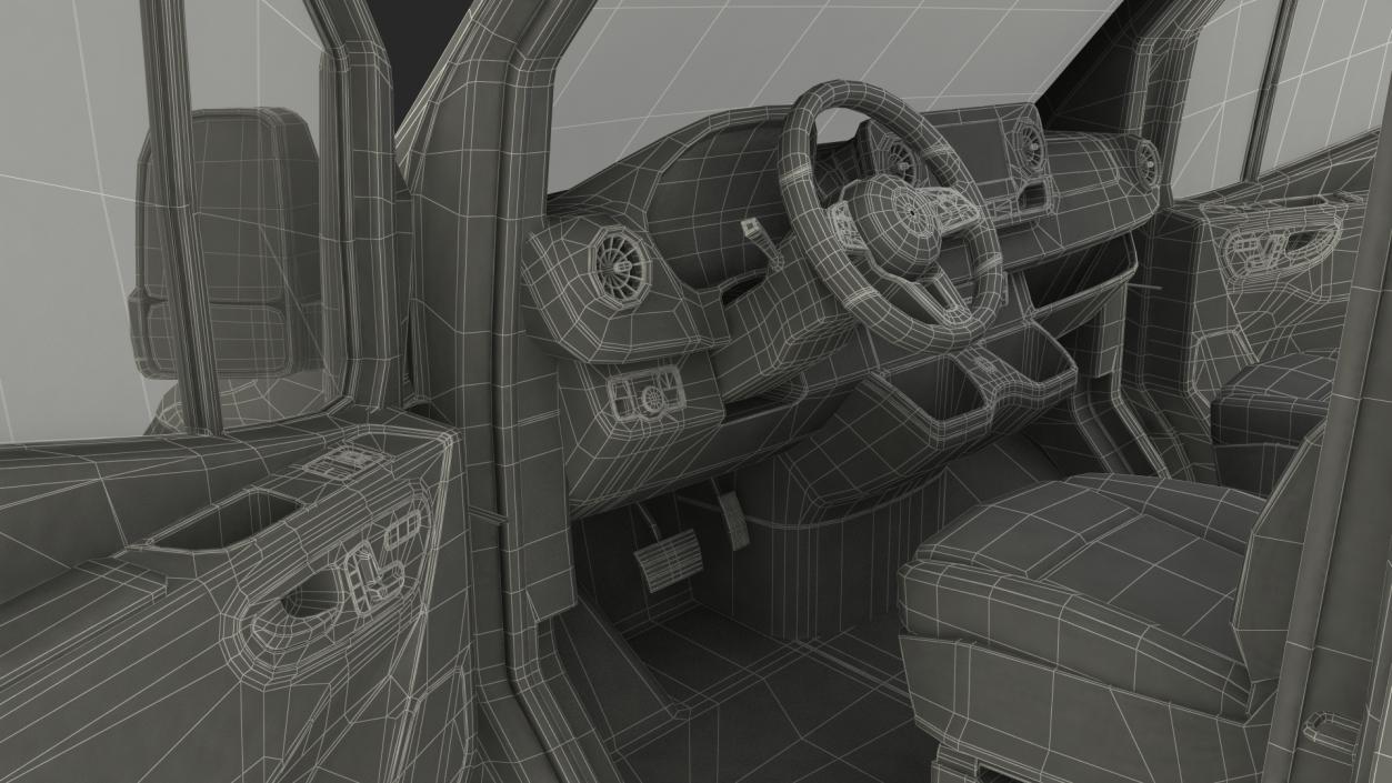 3D Executive Van model