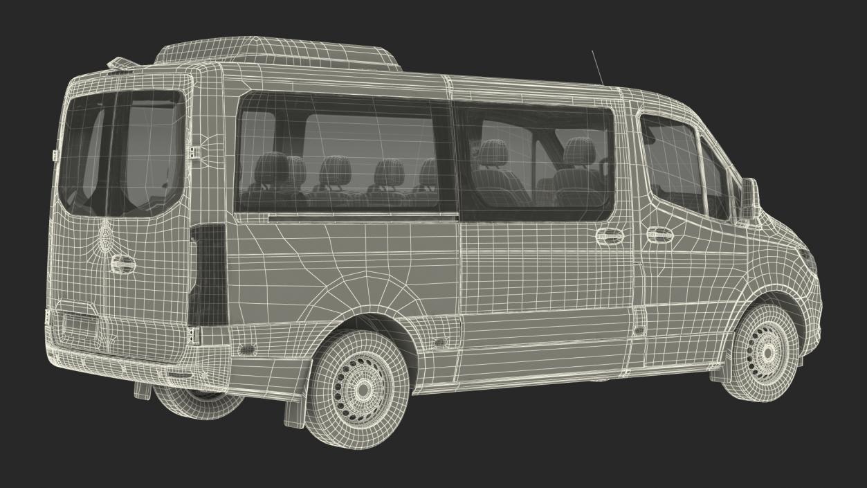 3D Executive Van model