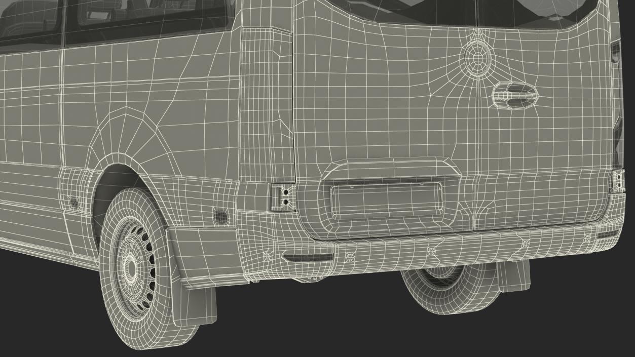 3D Executive Van model