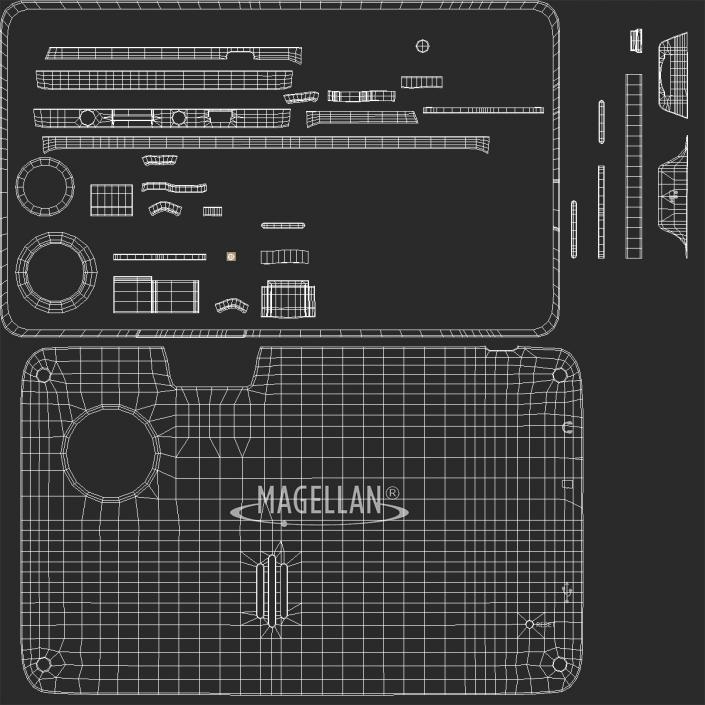 Car GPS Magellan RoadMate 6630T LM 3D model