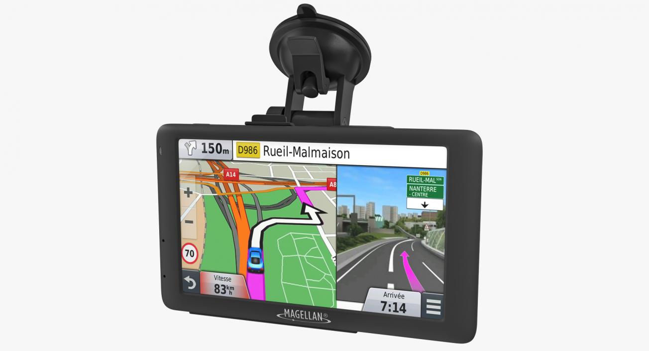 Car GPS Magellan RoadMate 6630T LM 3D model