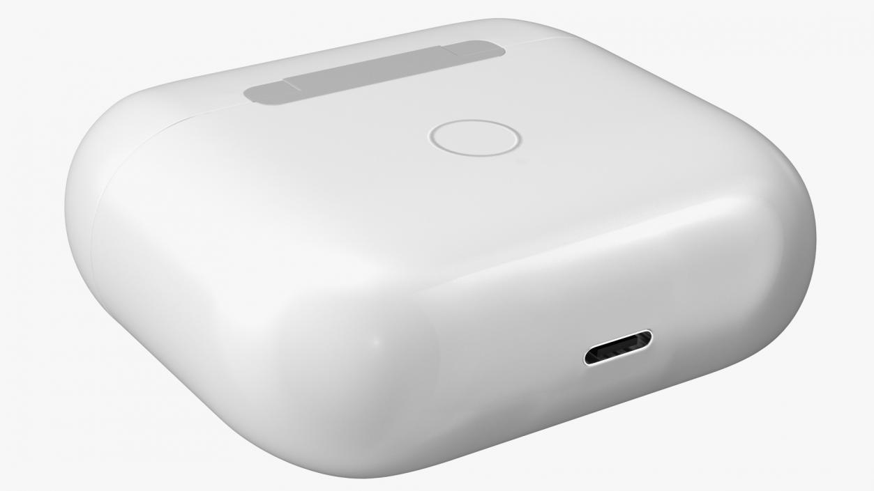 3D Apple AirPods 3 in Case model