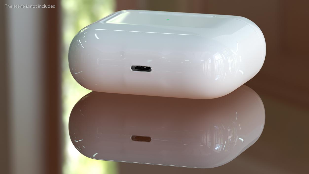 3D Apple AirPods 3 in Case model