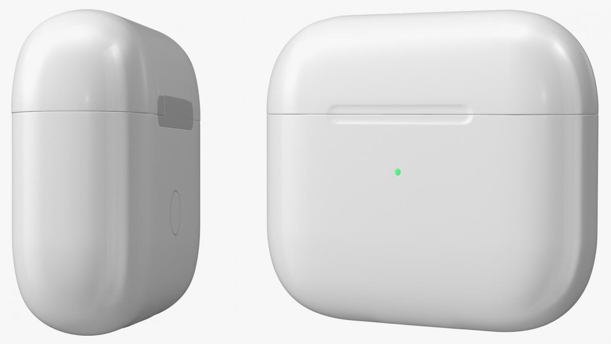 3D Apple AirPods 3 in Case model